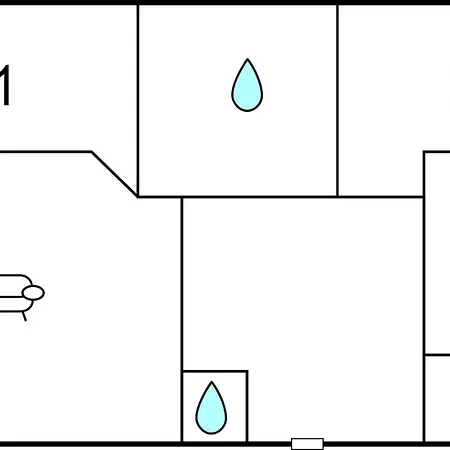 Dom wakacyjny Gorgeous In With Kitchen *